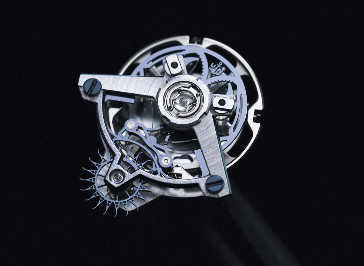 Ulysse Nardin Blast Free Wheel Maillechort detalj