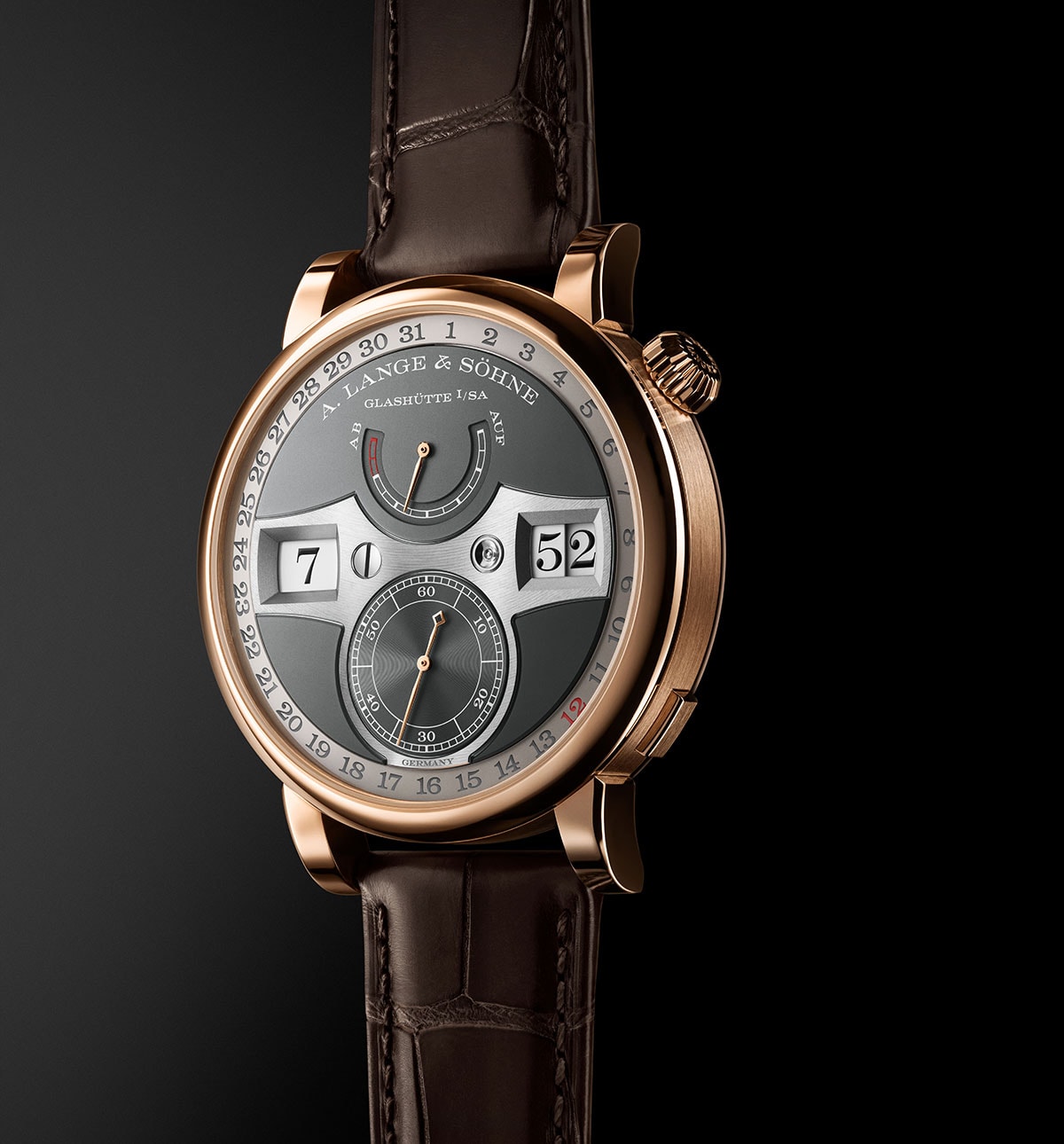 A. Lange Sohne Zeitwerk Date