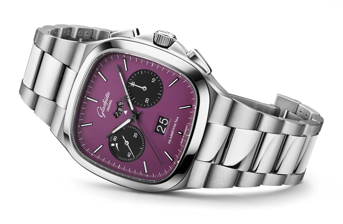 Glashuette Original Seventies Chronograph Panorama Date Plasma studio