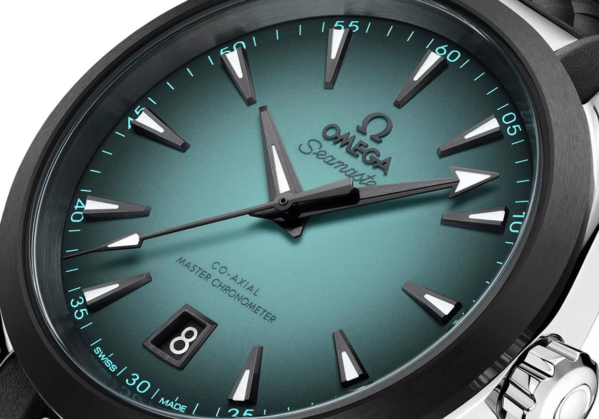 Omega Seamaster Aqua Terra 150 turquoise brojcanik