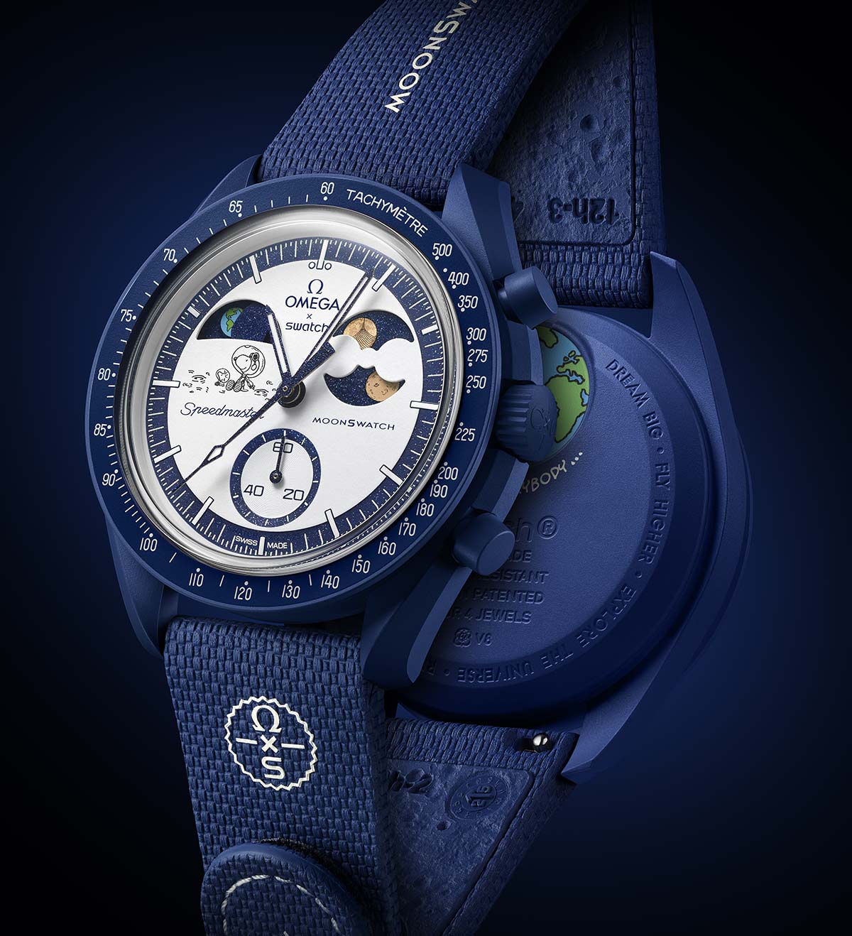 Omega Swatch Moonswatch prednji kadar