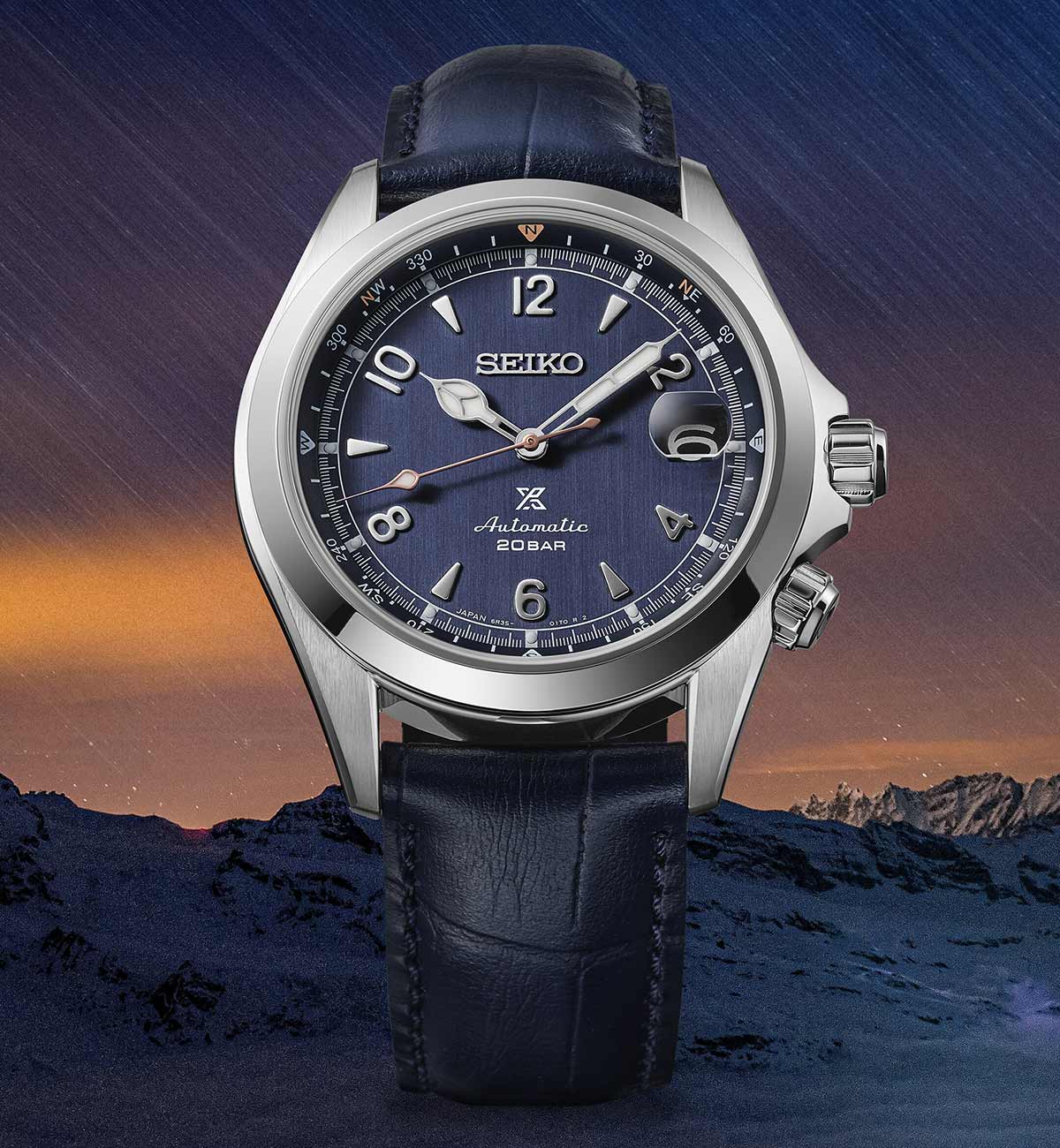Seiko Alpinist prednji kadar