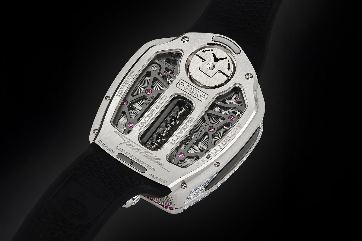 JC Bugatti Tourbillon Baguette ledja