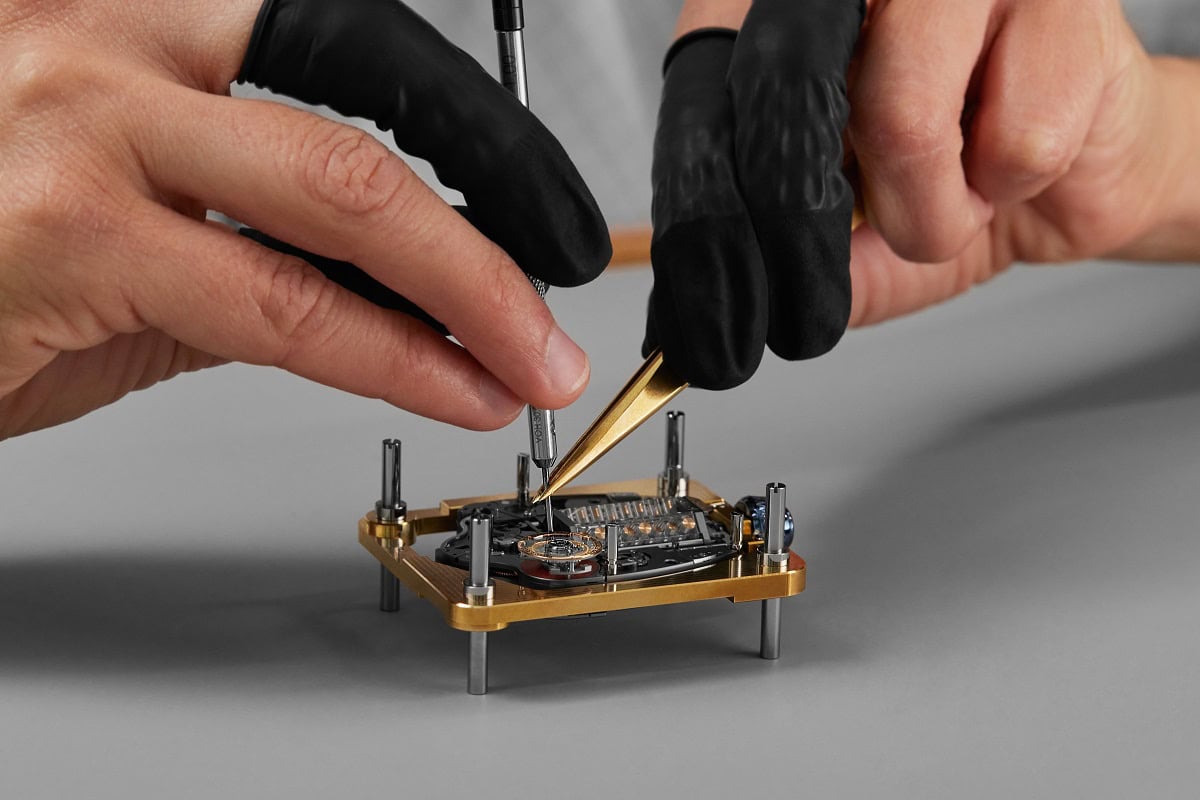 JC Bugatti Tourbillon izrada