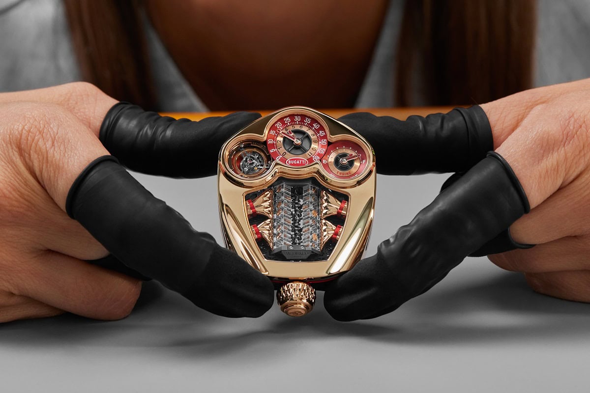 JC Bugatti Tourbillon radionica