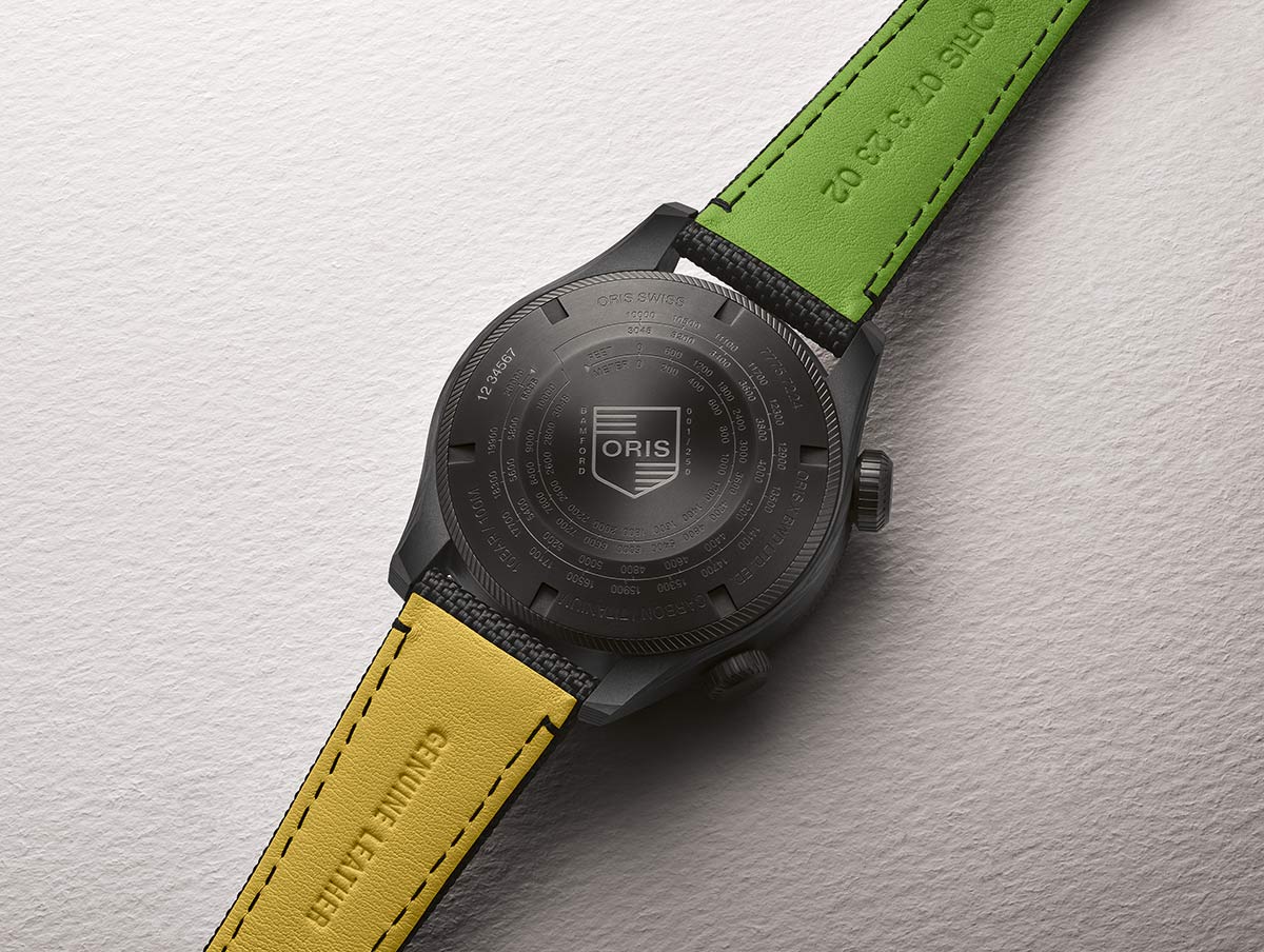 Oris ProPilot Bamford pozadina