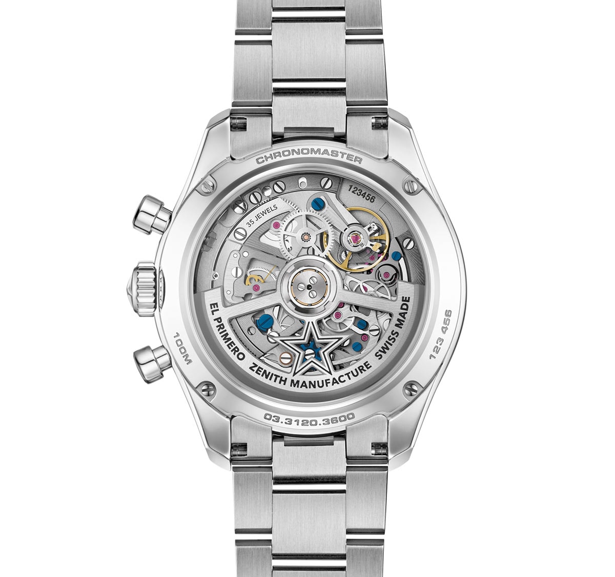 Zenith Chronomaster Sport Meteorit pozadina