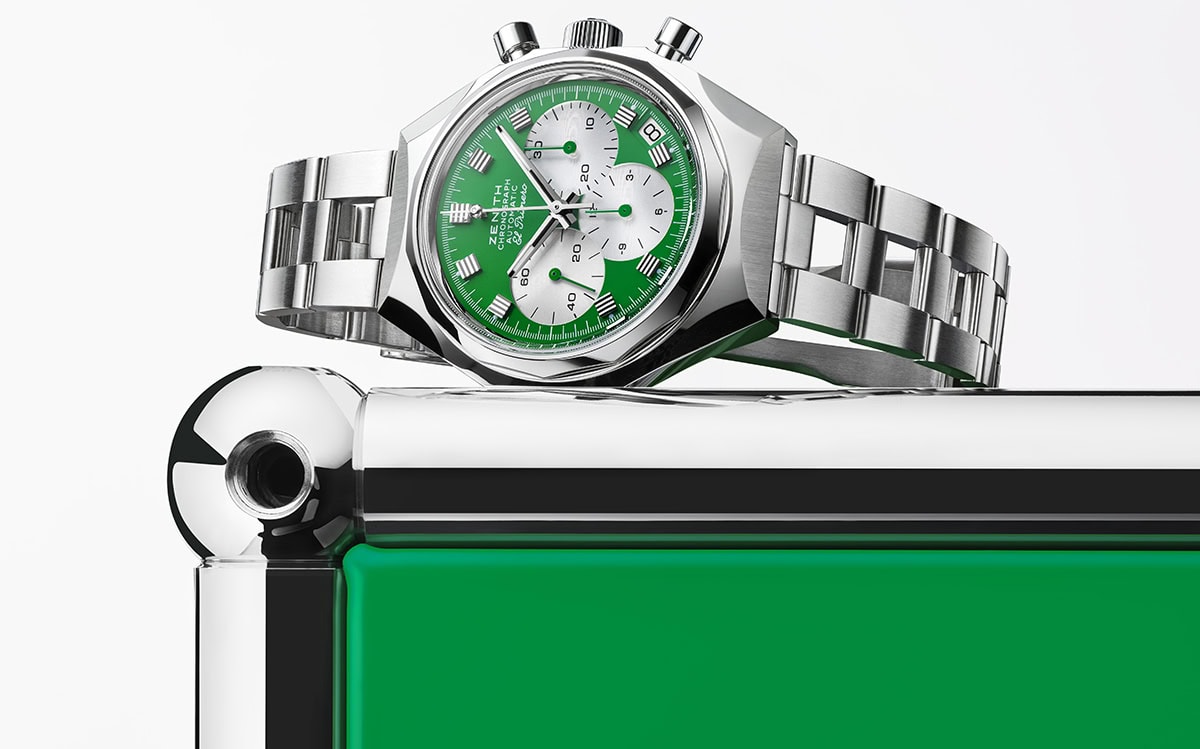 Zenith Defy Chrono USM green
