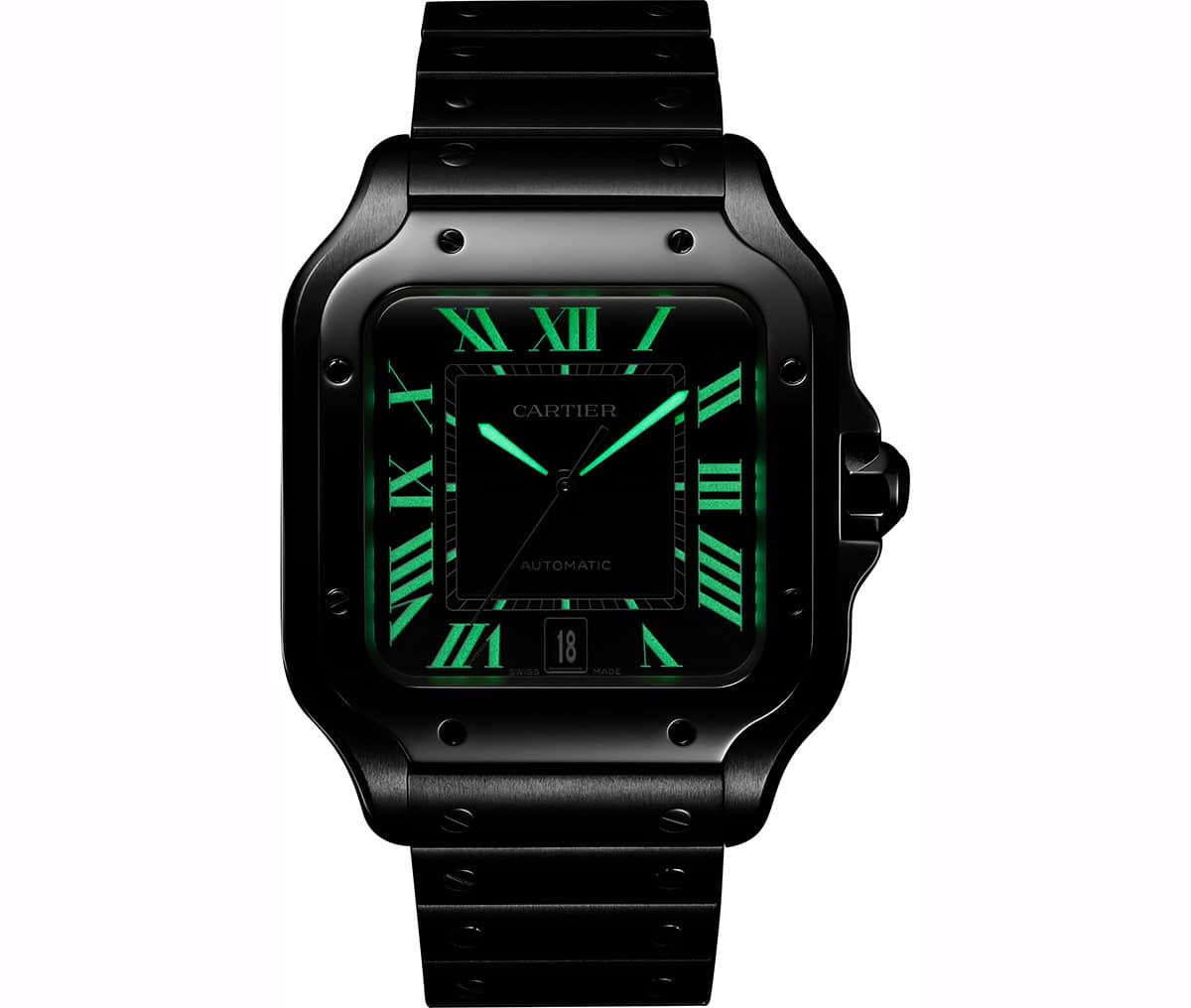 Cartier Santos de Cartier luminacija