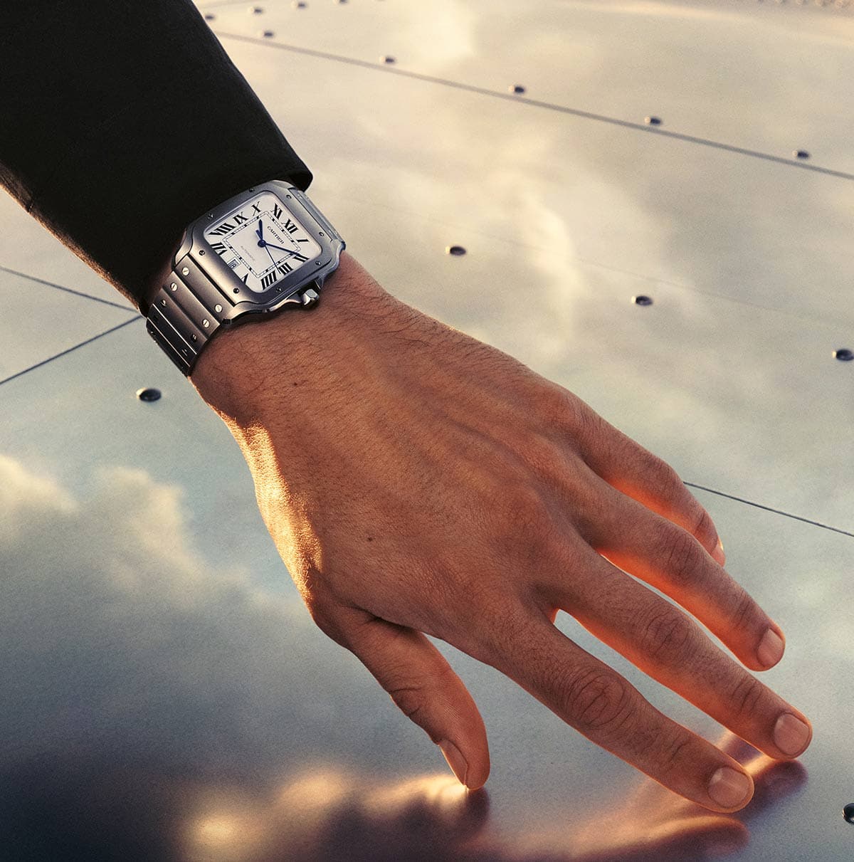 Cartier Santos de Cartier na ruci