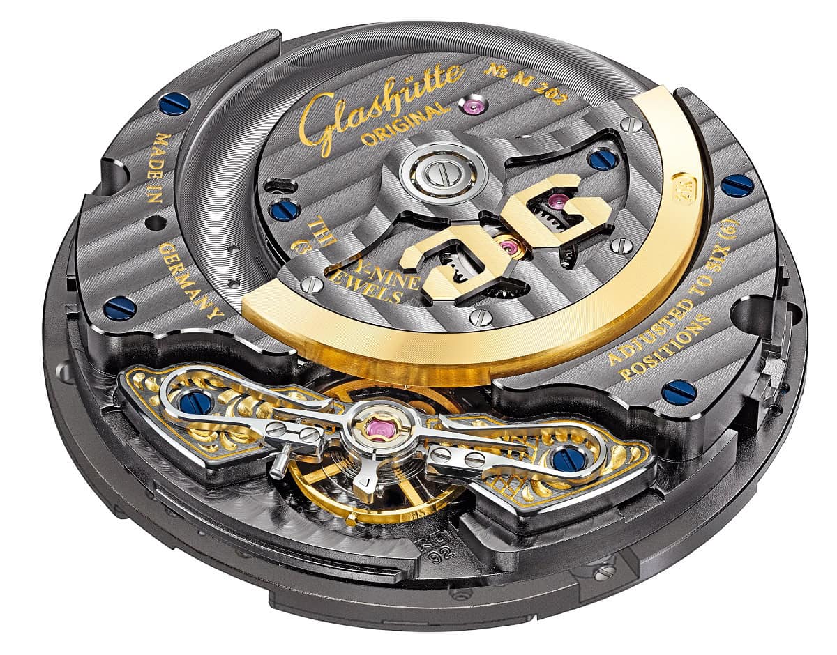 GO PanoMaticLunar AE mehanizam