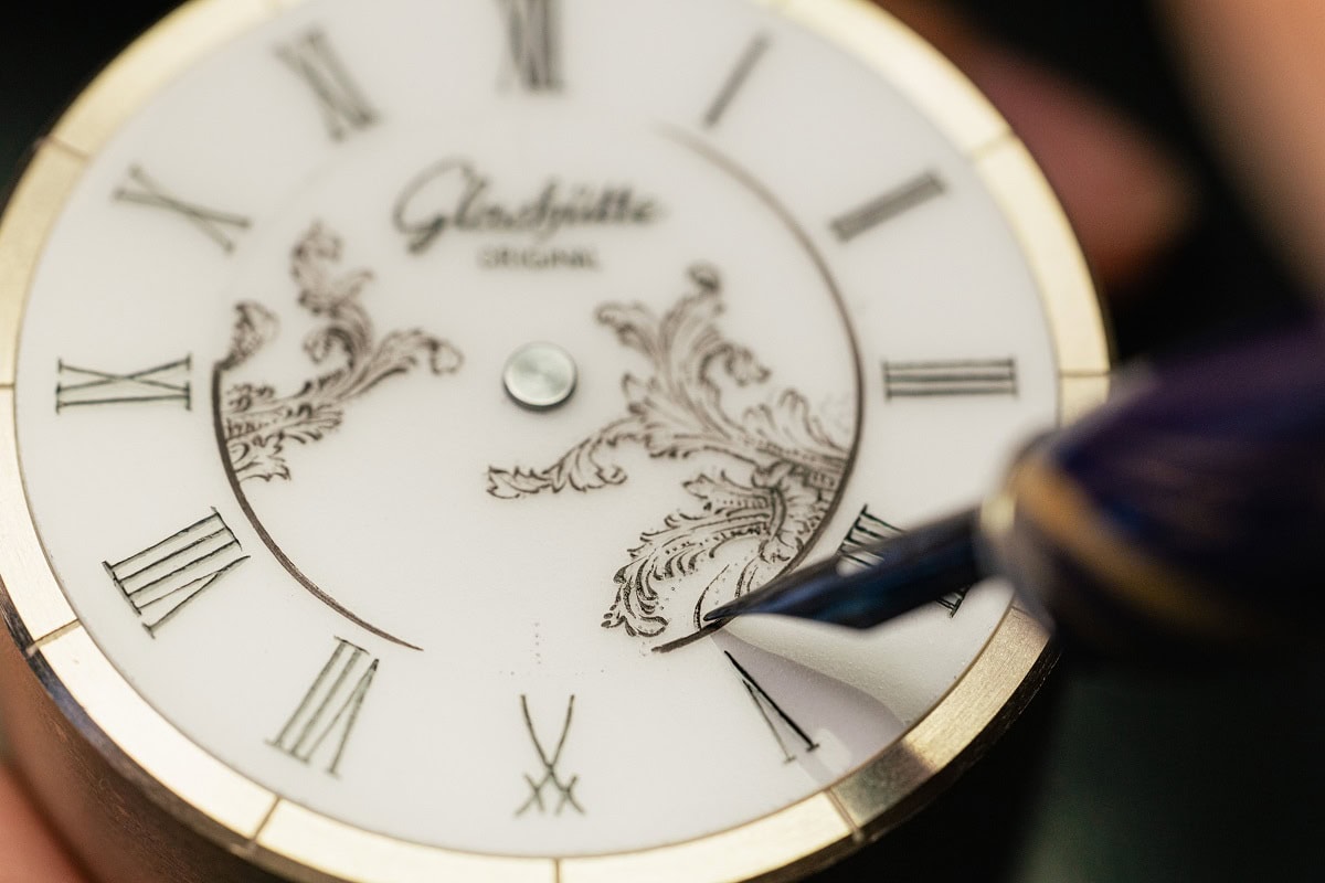 Glashutte Original x Meissener Porzellan oslikavanje