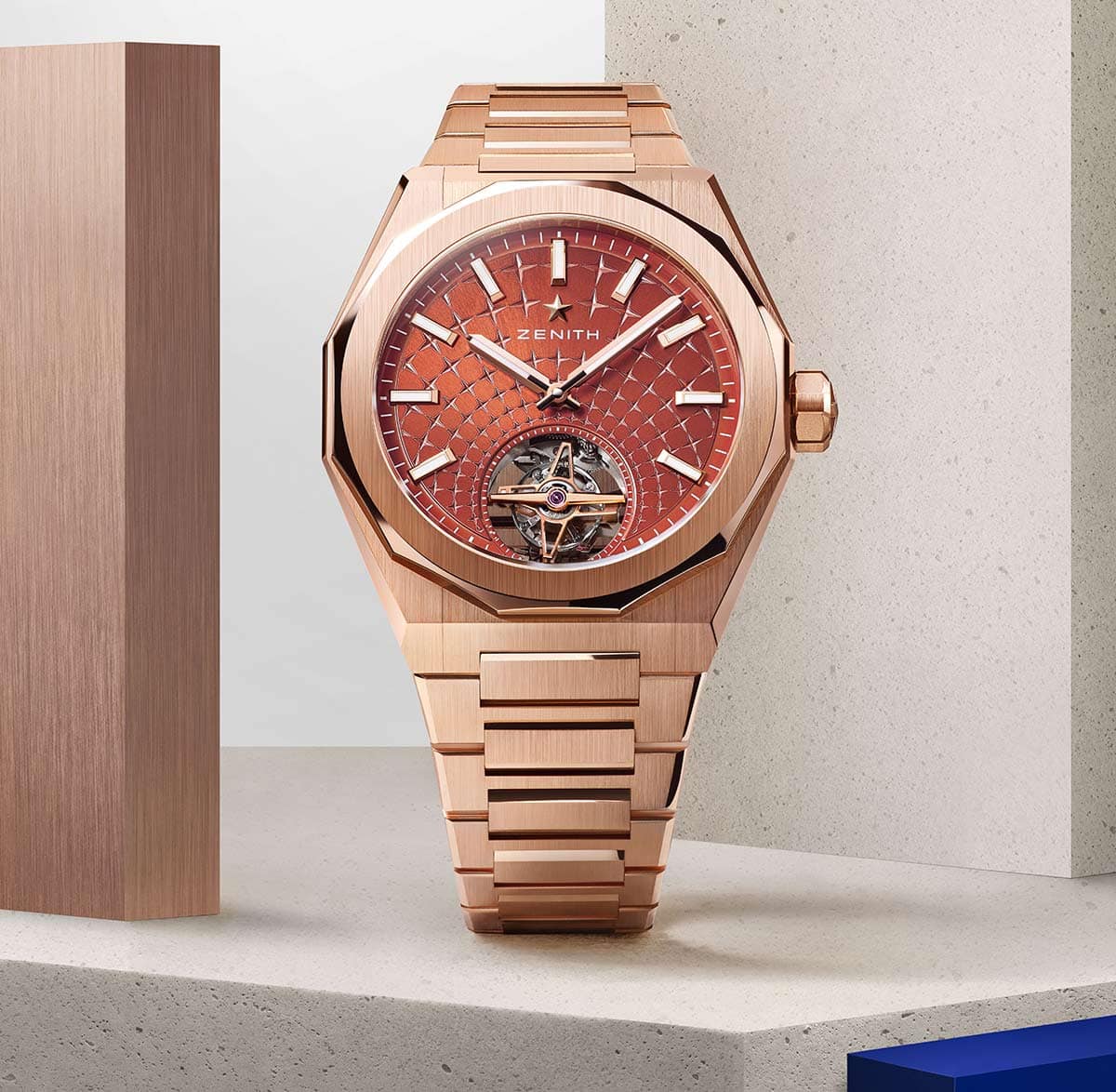 Zenith Defy Skyline Gold Tourbillon prednji kadar