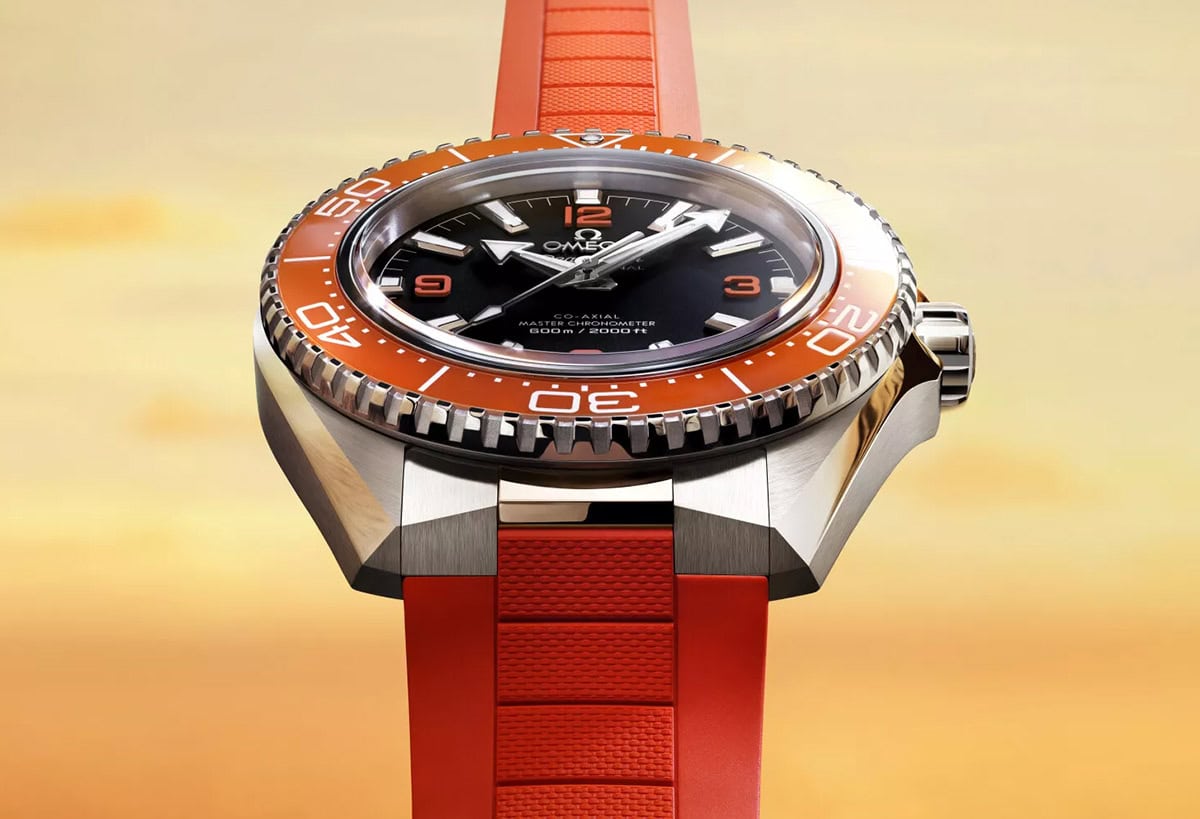 Omega Seamaster Planet Ocean orange