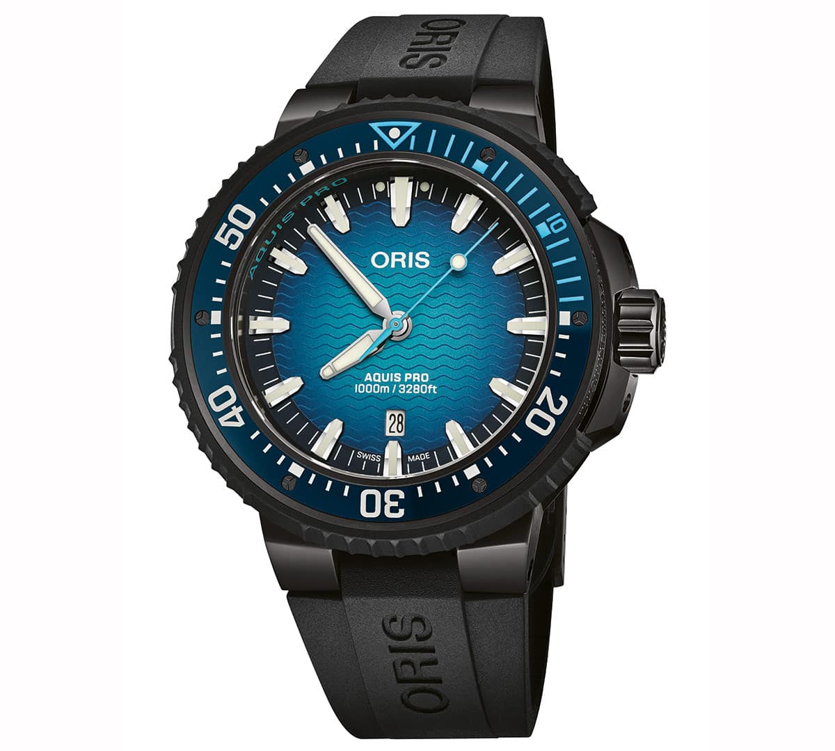 Oris Aquis Pro 1000m crni kais