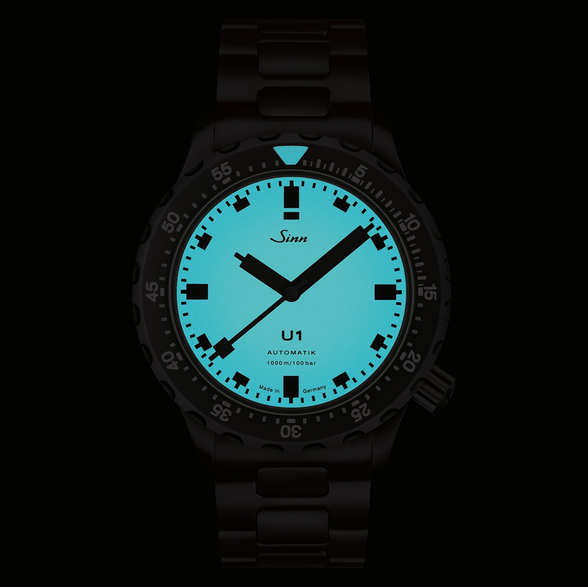 Sinn U1 SL luminacija