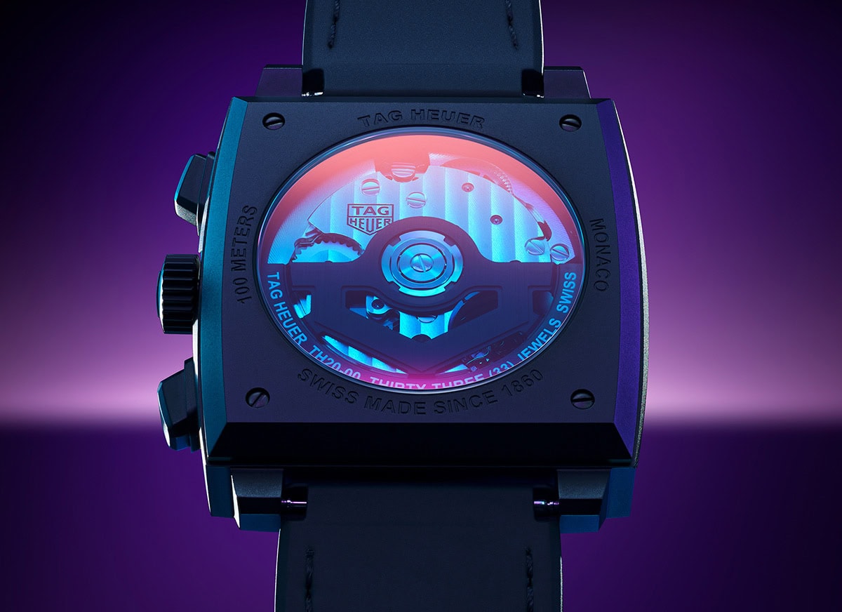 Tag Heuer Monaco Chronograph Skeleton pozadina