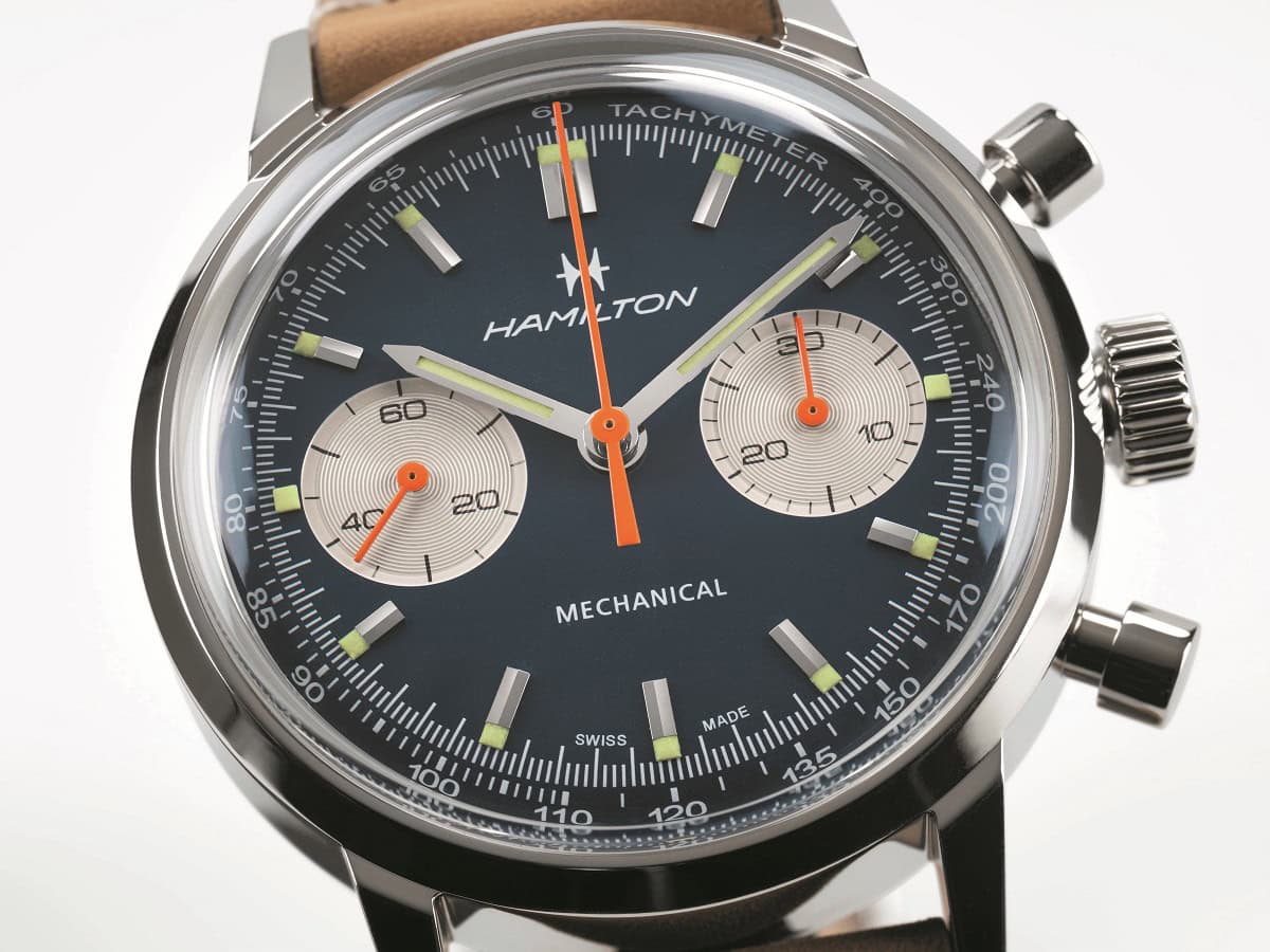 Hamilton American Classic Chronograph H cifer plavi