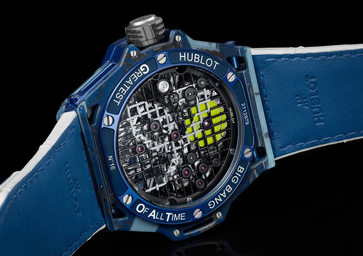 Hublot Big Bang Tourbillon Novak Djokovic GOAT Edition ledja