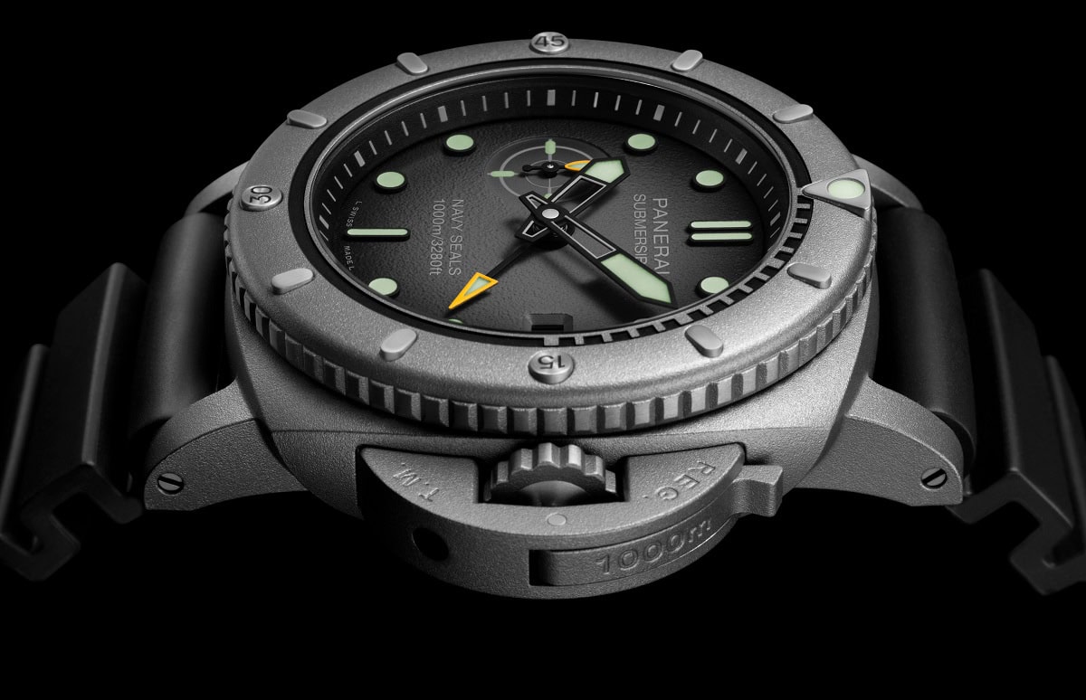 Panerai Submersible Navy SEALs Afniotech Experience PAM01089 01