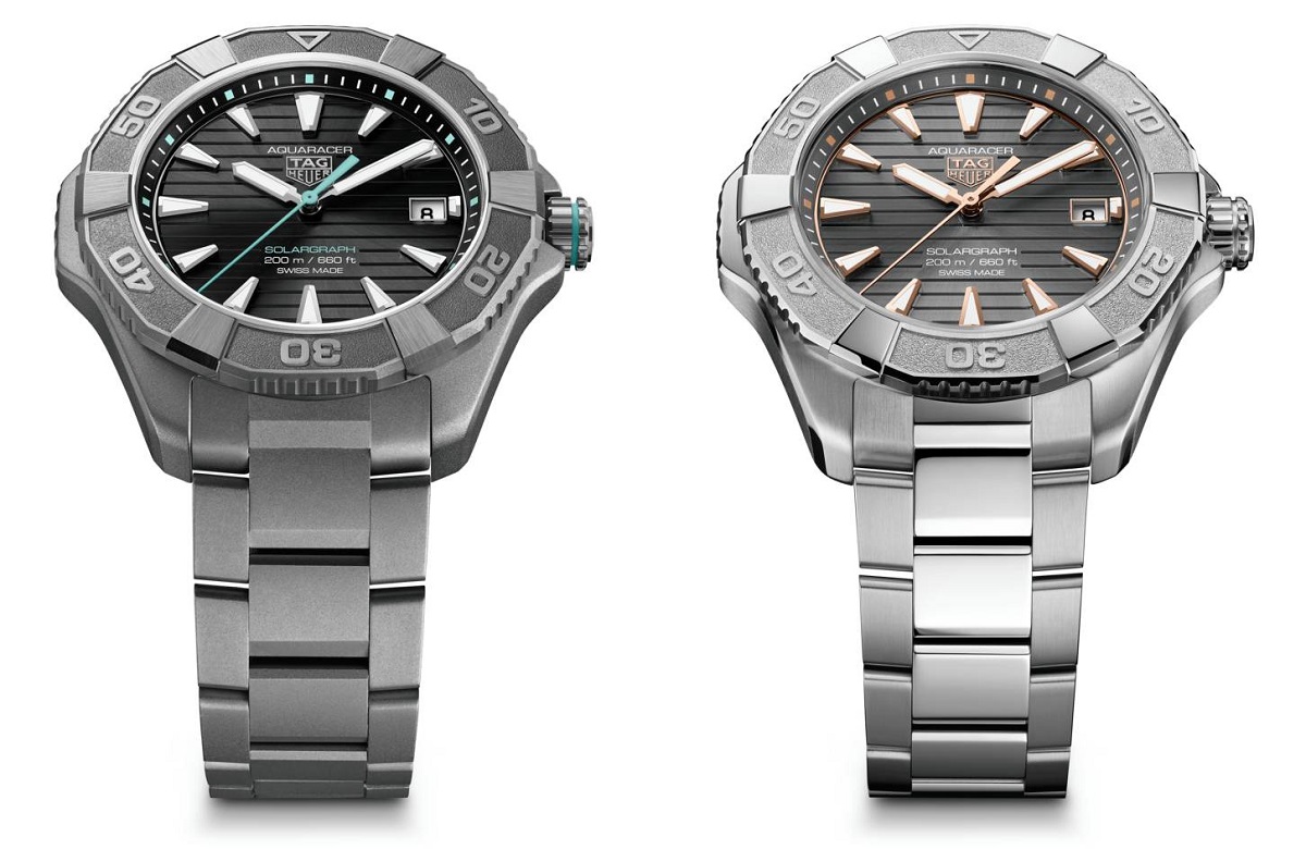 TH Aquaracer Pro 200 Solargraph titanium duo