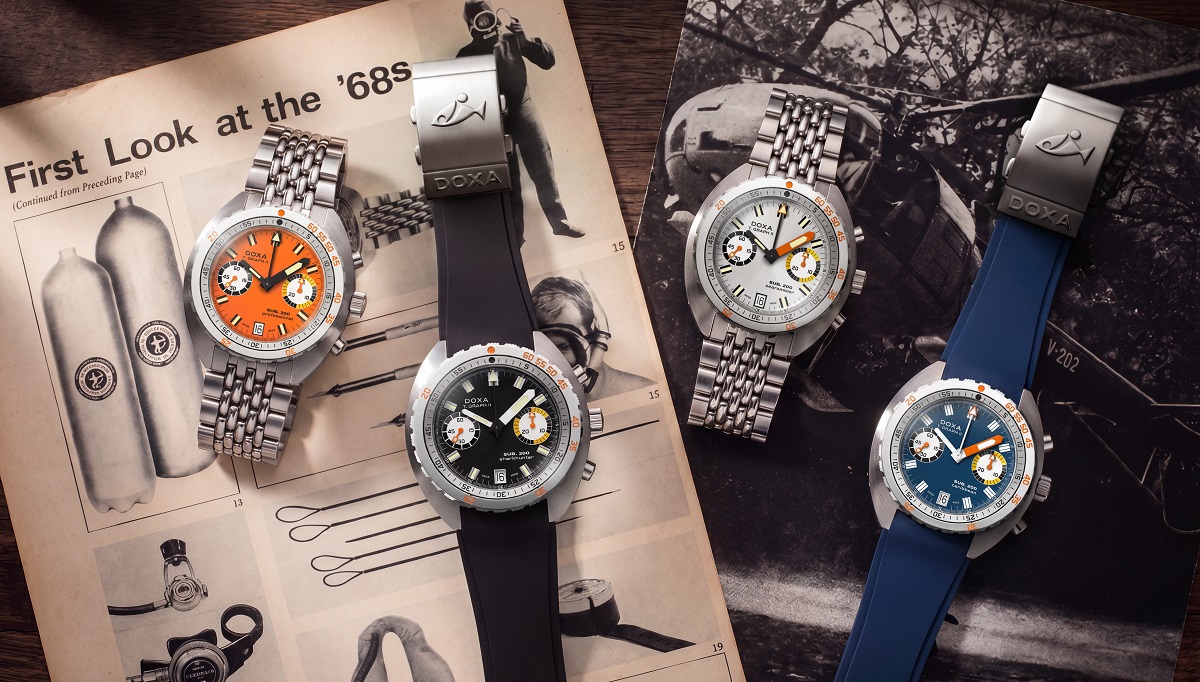 Doxa SUB 200 TGraph kvartet