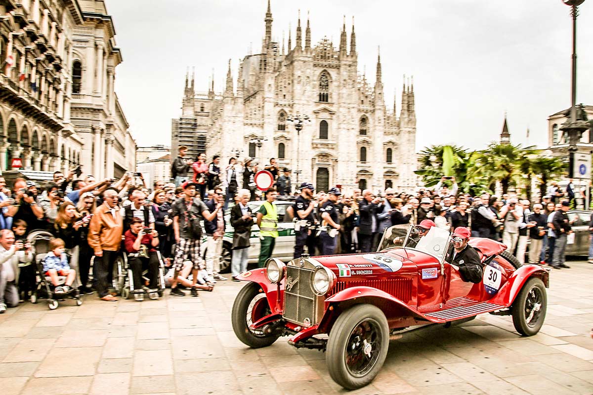 Mille Miglia Chopard ilustracija