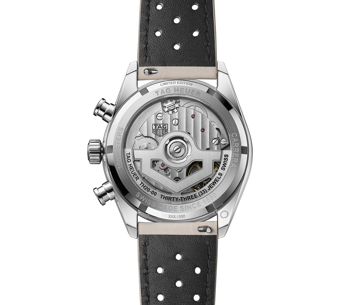 Tag Heuer Carrera Chronograph Glassbox Sand mehanizam