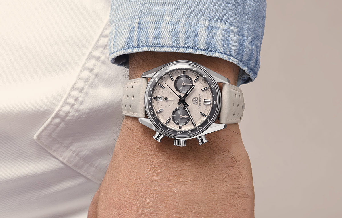 Tag Heuer Carrera Chronograph Glassbox Sand na ruci
