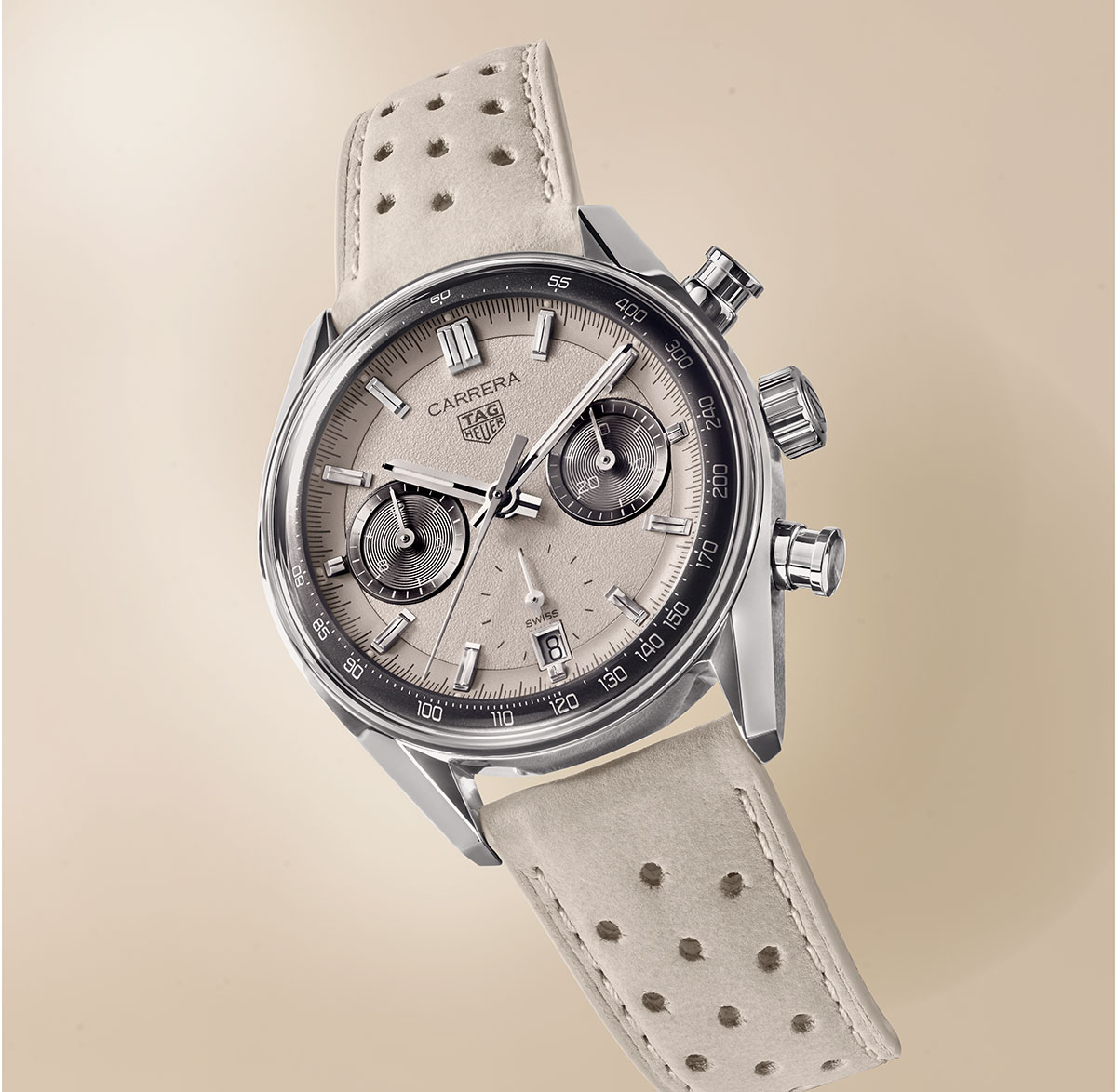 Tag Heuer Carrera Chronograph Glassbox Sand
