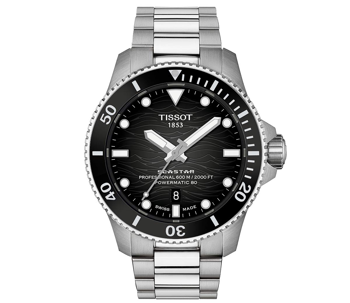 Tissot Seaster2000 Professional black 1